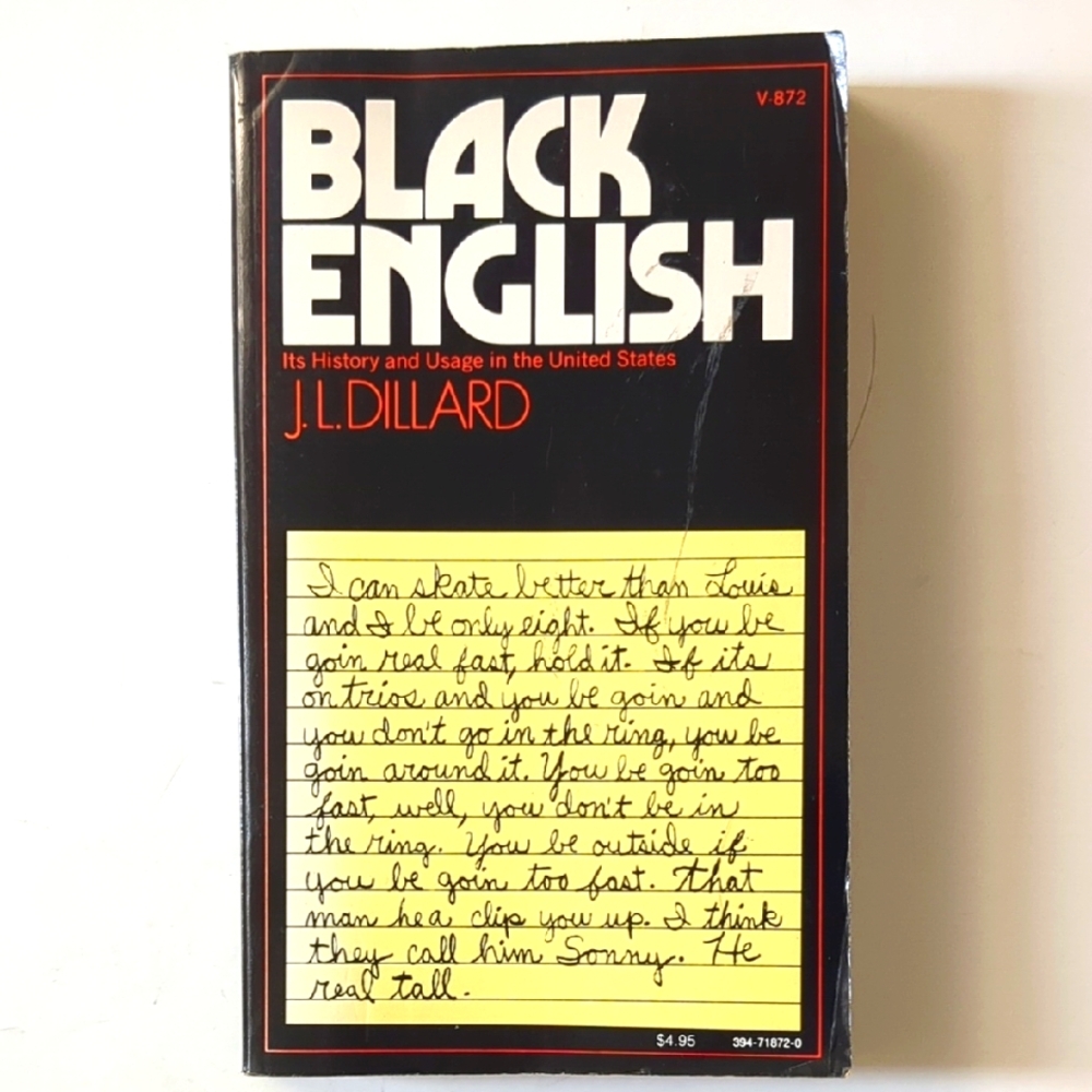Black English - 1972